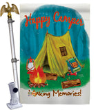 Making Memories - Outdoor Nature Vertical Impressions Decorative Flags HG109047 Made In USA