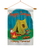 Making Memories - Outdoor Nature Vertical Impressions Decorative Flags HG109047 Made In USA