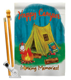 Making Memories - Outdoor Nature Vertical Impressions Decorative Flags HG109047 Made In USA