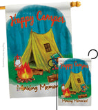 Making Memories - Outdoor Nature Vertical Impressions Decorative Flags HG109047 Made In USA