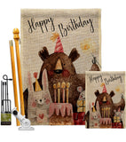 Let Celebrate Birthday - Party & Celebration Special Occasion Vertical Impressions Decorative Flags HG137503 Made In USA