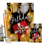 Happy Birthday - Party & Celebration Special Occasion Vertical Impressions Decorative Flags HG192155 Made In USA