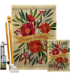 Happy Birthday - Party & Celebration Special Occasion Vertical Impressions Decorative Flags HG192449 Made In USA