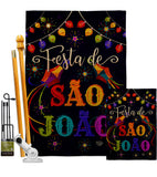 Festa de São João - Party & Celebration Special Occasion Vertical Impressions Decorative Flags HG192578 Made In USA