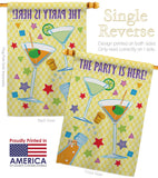 Party - Party & Celebration Special Occasion Vertical Impressions Decorative Flags HG115027 Made In USA