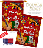 Fiesta Party - Party & Celebration Special Occasion Vertical Impressions Decorative Flags HG115176 Made In USA