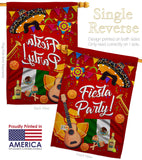 Fiesta Party - Party & Celebration Special Occasion Vertical Impressions Decorative Flags HG115176 Made In USA