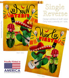 Fiesta Fun - Party & Celebration Special Occasion Vertical Impressions Decorative Flags HG115249 Made In USA