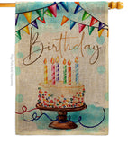 Birthday - Party & Celebration Special Occasion Vertical Impressions Decorative Flags HG115260 Made In USA