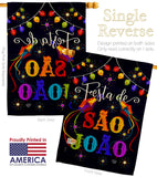 Festa de São João - Party & Celebration Special Occasion Vertical Impressions Decorative Flags HG192578 Made In USA