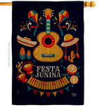 Festa Junina - Party & Celebration Special Occasion Vertical Impressions Decorative Flags HG192581 Made In USA