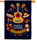 Festa Junina - Party & Celebration Special Occasion Vertical Impressions Decorative Flags HG192581 Made In USA