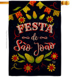 Festa de São João do Porto - Party & Celebration Special Occasion Vertical Impressions Decorative Flags HG192583 Made In USA