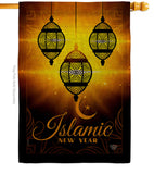 Islamic New Year - Party & Celebration Special Occasion Vertical Impressions Decorative Flags HG192587 Made In USA