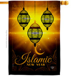 Islamic New Year - Party & Celebration Special Occasion Vertical Impressions Decorative Flags HG192587 Made In USA