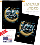 Muharram Mubarak - Party & Celebration Special Occasion Vertical Impressions Decorative Flags HG192589 Made In USA