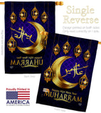 Islamic New Year - Party & Celebration Special Occasion Vertical Impressions Decorative Flags HG192591 Made In USA