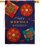 Rakhi Purnima - Party & Celebration Special Occasion Vertical Impressions Decorative Flags HG192629 Made In USA