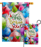 Celebrate Birthday - Party & Celebration Special Occasion Vertical Impressions Decorative Flags HG137081 Made In USA