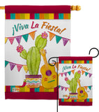 Viva La Fiesta - Party & Celebration Special Occasion Vertical Impressions Decorative Flags HG137112 Made In USA