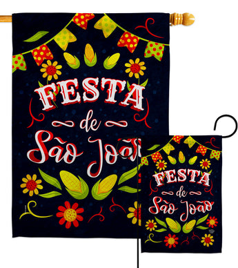 Festa de São João do Porto - Party & Celebration Special Occasion Vertical Impressions Decorative Flags HG192583 Made In USA