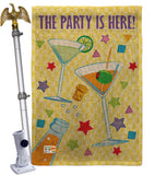 Party - Party & Celebration Special Occasion Vertical Impressions Decorative Flags HG115027 Made In USA