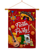 Fiesta Party - Party & Celebration Special Occasion Vertical Impressions Decorative Flags HG115176 Made In USA