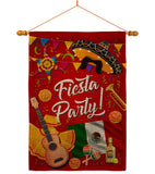 Fiesta Party - Party & Celebration Special Occasion Vertical Impressions Decorative Flags HG115176 Made In USA