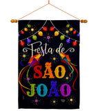 Festa de São João - Party & Celebration Special Occasion Vertical Impressions Decorative Flags HG192578 Made In USA