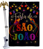 Festa de São João - Party & Celebration Special Occasion Vertical Impressions Decorative Flags HG192578 Made In USA