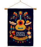 Festa Junina - Party & Celebration Special Occasion Vertical Impressions Decorative Flags HG192581 Made In USA