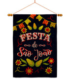 Festa de São João do Porto - Party & Celebration Special Occasion Vertical Impressions Decorative Flags HG192583 Made In USA