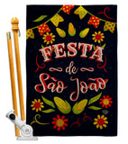 Festa de São João do Porto - Party & Celebration Special Occasion Vertical Impressions Decorative Flags HG192583 Made In USA