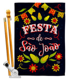 Festa de São João do Porto - Party & Celebration Special Occasion Vertical Impressions Decorative Flags HG192583 Made In USA