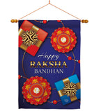 Rakhi Purnima - Party & Celebration Special Occasion Vertical Impressions Decorative Flags HG192629 Made In USA