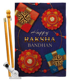 Rakhi Purnima - Party & Celebration Special Occasion Vertical Impressions Decorative Flags HG192629 Made In USA