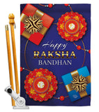 Rakhi Purnima - Party & Celebration Special Occasion Vertical Impressions Decorative Flags HG192629 Made In USA