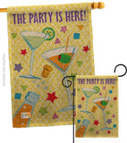 Party - Party & Celebration Special Occasion Vertical Impressions Decorative Flags HG115027 Made In USA