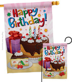 Happy Birthday - Party & Celebration Special Occasion Vertical Impressions Decorative Flags HG115073 Made In USA