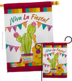 Viva La Fiesta - Party & Celebration Special Occasion Vertical Impressions Decorative Flags HG137112 Made In USA