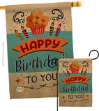 Birthday to You - Party & Celebration Special Occasion Vertical Impressions Decorative Flags HG192197 Made In USA