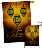 Islamic New Year - Party & Celebration Special Occasion Vertical Impressions Decorative Flags HG192587 Made In USA