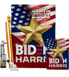 Vote for Biden - Patriotic Americana Vertical Impressions Decorative Flags HG170140 Made In USA