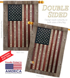 Pledge of Allegiance - Patriotic Americana Vertical Impressions Decorative Flags HG111091 Made In USA