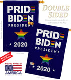 2020 Biden President - Patriotic Americana Vertical Impressions Decorative Flags HG170080 Made In USA