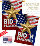 Vote for Biden - Patriotic Americana Vertical Impressions Decorative Flags HG170140 Made In USA