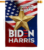 Vote for Biden - Patriotic Americana Vertical Impressions Decorative Flags HG170140 Made In USA