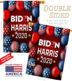 Joint Biden Harris - Patriotic Americana Vertical Impressions Decorative Flags HG170146 Made In USA