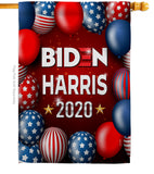 Joint Biden Harris - Patriotic Americana Vertical Impressions Decorative Flags HG170146 Made In USA