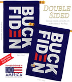 Buck Finden - Patriotic Americana Vertical Impressions Decorative Flags HG170205 Made In USA